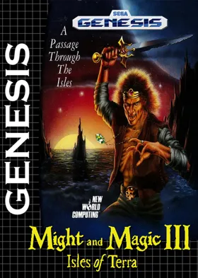 Might and Magic III - Isles of Terra (USA) (Proto) box cover front